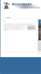 Mobile Screenshot of benchmark-landsurveying.com